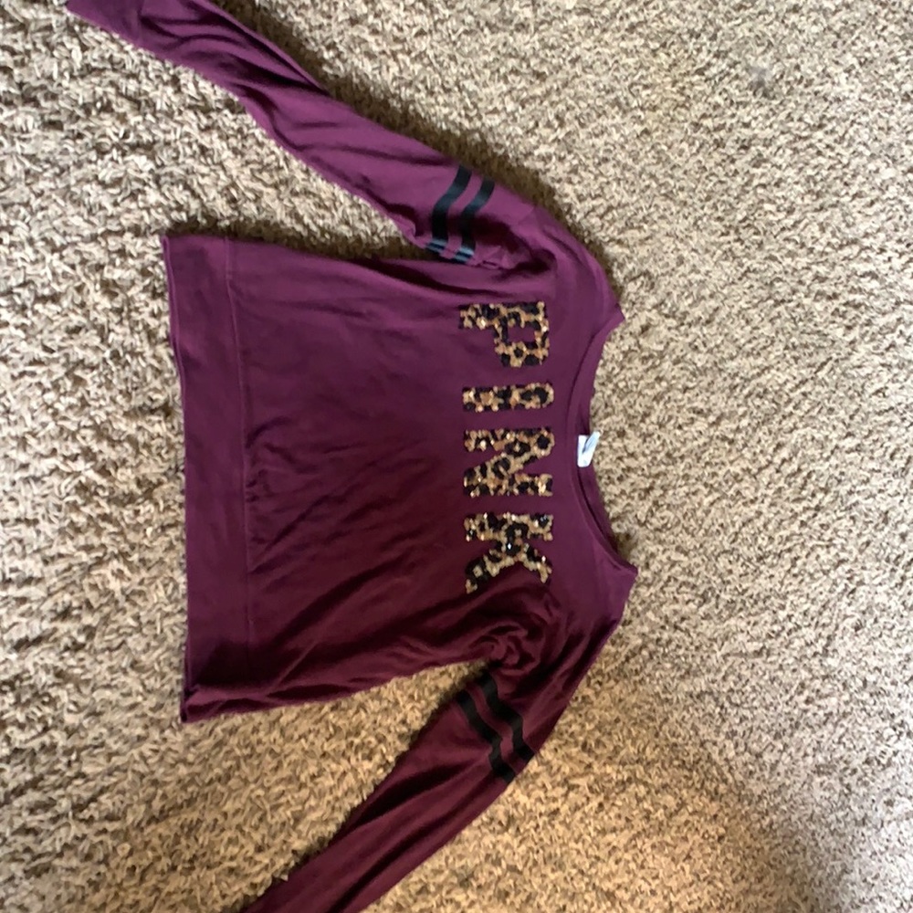 purple long sleeve tee great for just a lazy day !